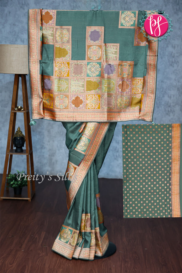 Premium Banarasi Crepe Silk- PF71939