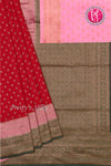 Semi Banarasi 3D pattern Silk Saree-PF76364