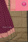 Semi Banarasi 3D pattern Silk Saree-PF76364
