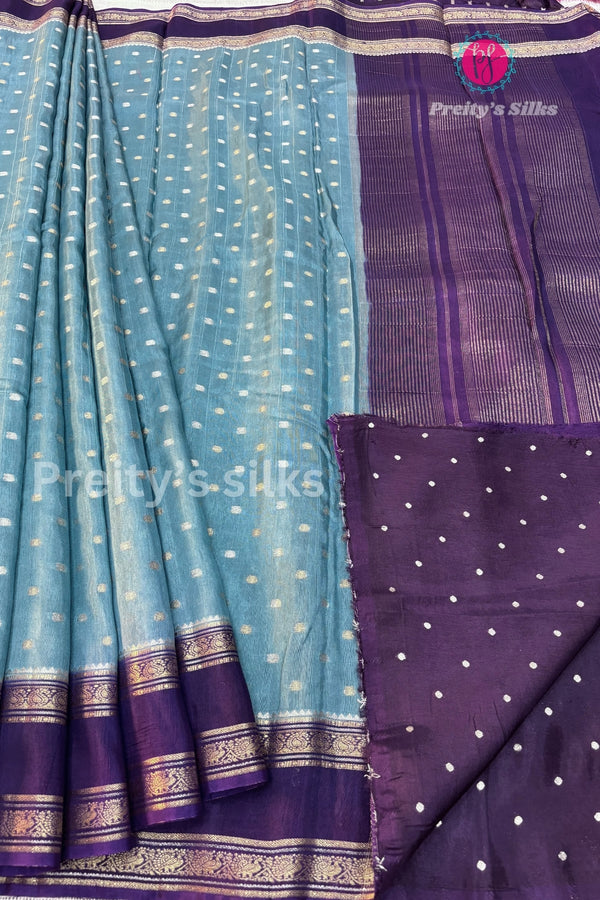 Tussar Dhupion Silk Saree-PF85264