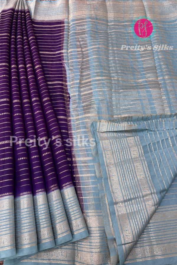 Butter Cotton Silk Saree-PF85447