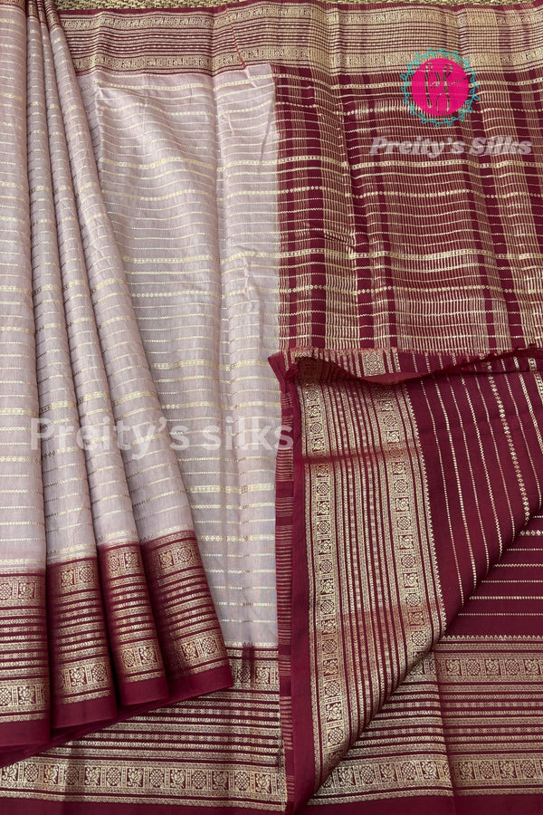 Butter Cotton Silk Saree-PF85447