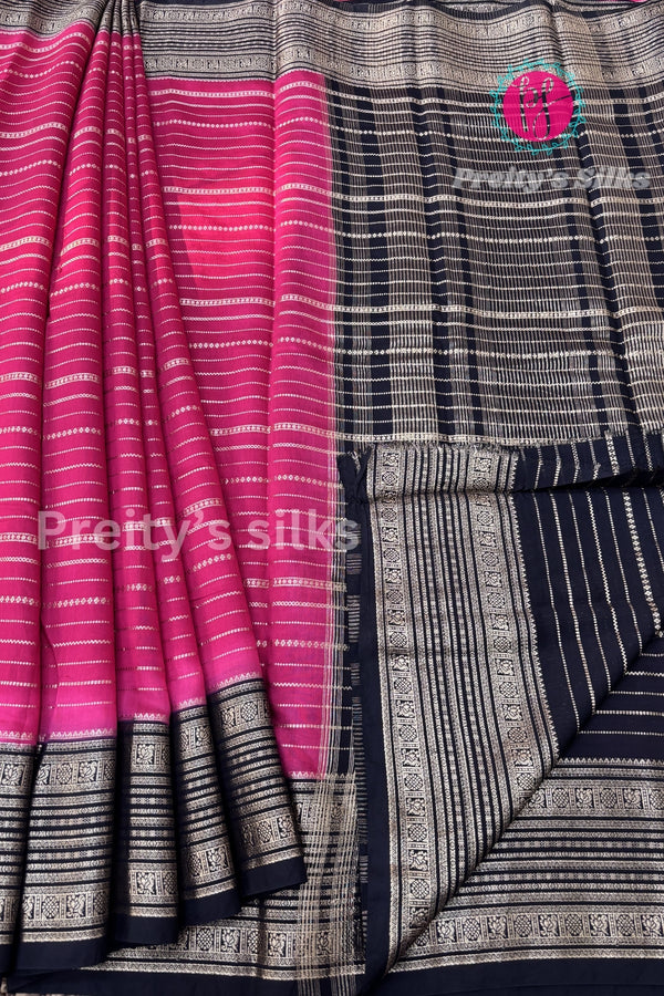 Butter Cotton Silk Saree-PF85447