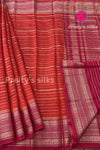 Butter Cotton Silk Saree-PF85447