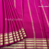 Pure Mysore crepe silk Saree