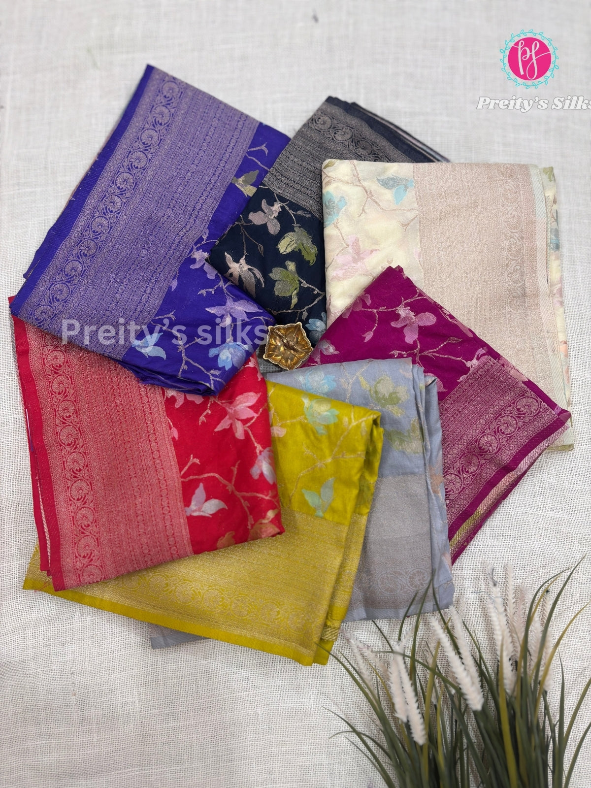 Tussar Banarasi Silk Saree