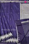 Munga Cotton Silk Saree-PF33425 -Purple