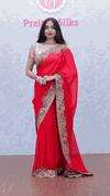 Semi Chiffon Cilk Saree-PF71480