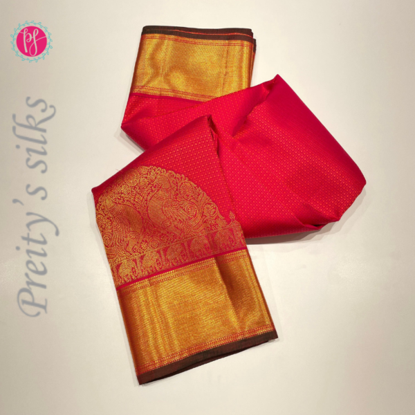 Pure Kanjeevaram silk