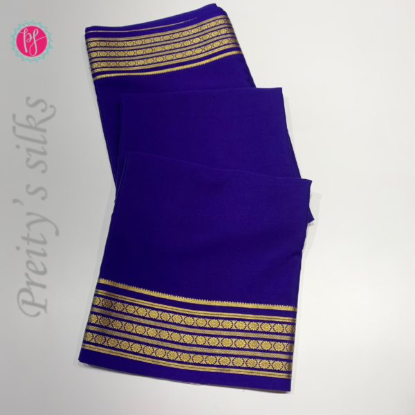 Pure Mysore crepe silk