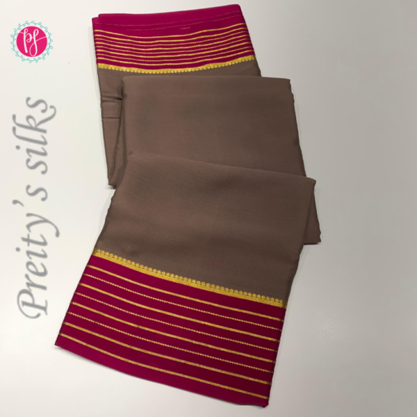 Pure Mysore crepe silk