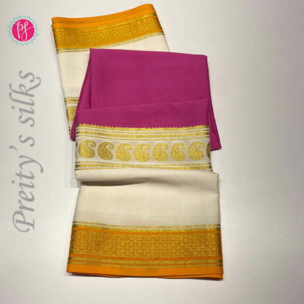 Pure Mysore Crepe Silk-PY09920