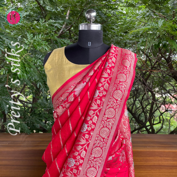 Banarasi chiffon  saree