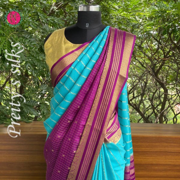 Pure Mysore crepe silk