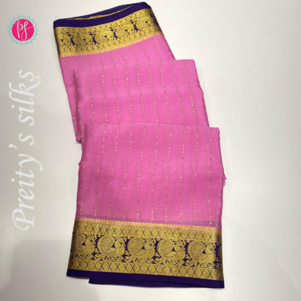 Pure Mysore crepe silk