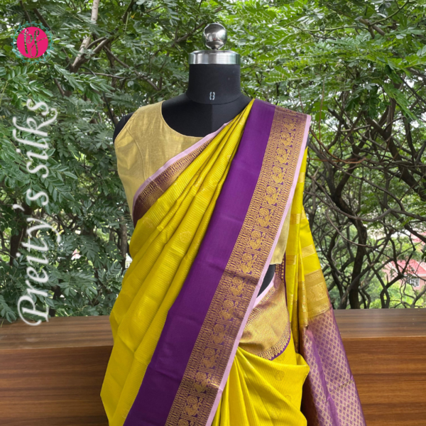 Pure Kanchipuram silk