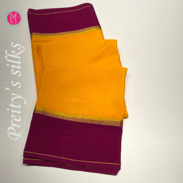 Pure Mysore crepe silk