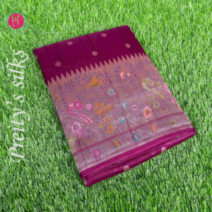 Tussar Georgette saree