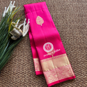 Pure Kanjeevaram silk-Pink-PY70077