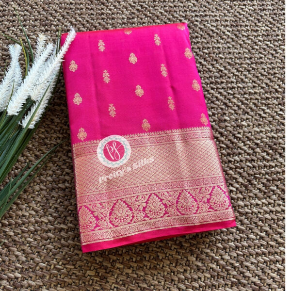 Pure Kanchipuram Silk -Pink-PY64298