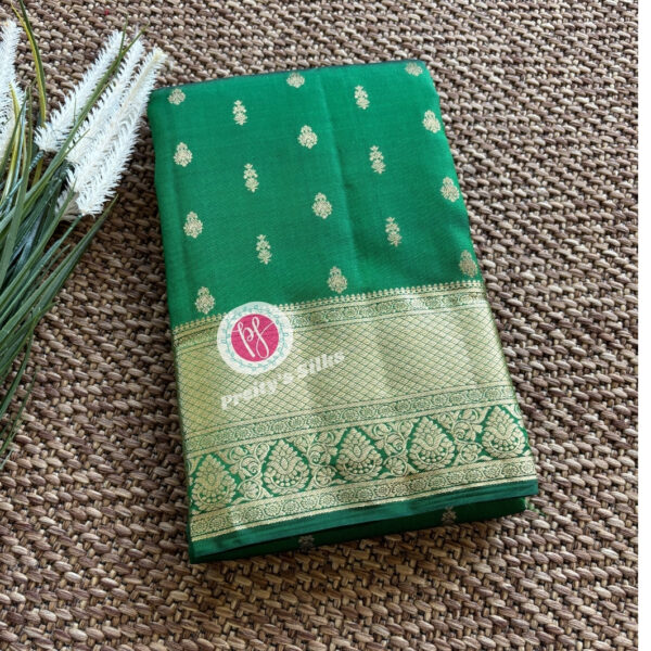 Pure Kanchipuram Silk -Green-PY64304