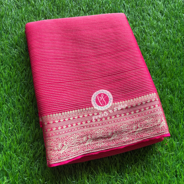 Banarasi chiffon- Pink- PY73887