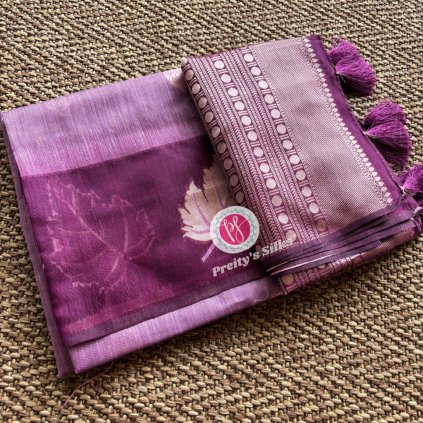 Cotton silk -Onion pink with wine- PY74013