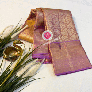 Pure Tissue Kanjeevaram silk-Lavender-PY03390