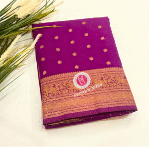 Banarasi Georgette -Magenta- PY04404