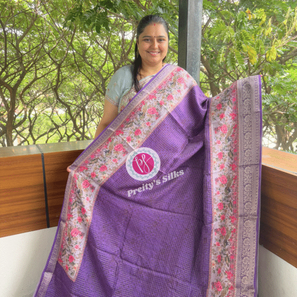 Dola Silk – Purple -PY09541