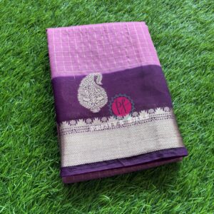 Semi silk -Onion pink with purple -PY08742