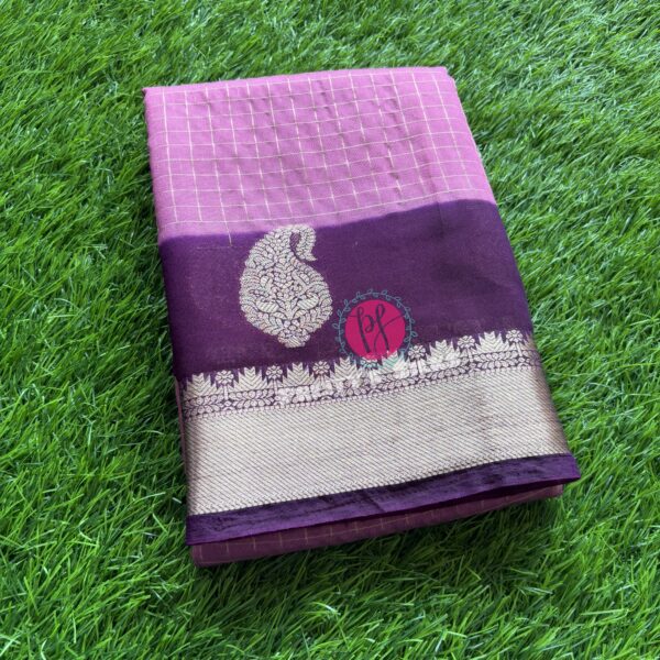 Semi silk -Onion pink with purple -PY08742