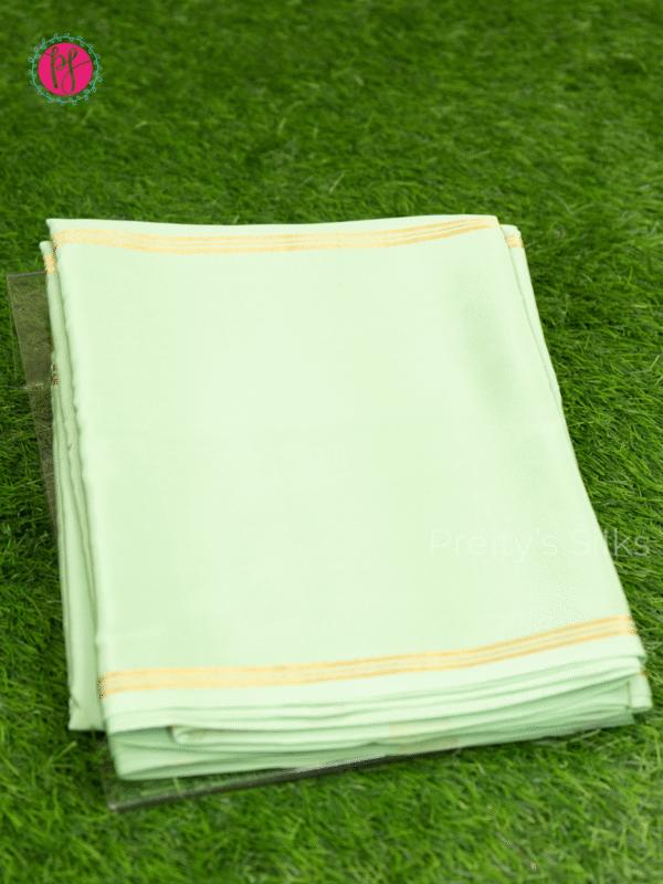 Pure Mysore crepe silk -Pastel green -PF01268